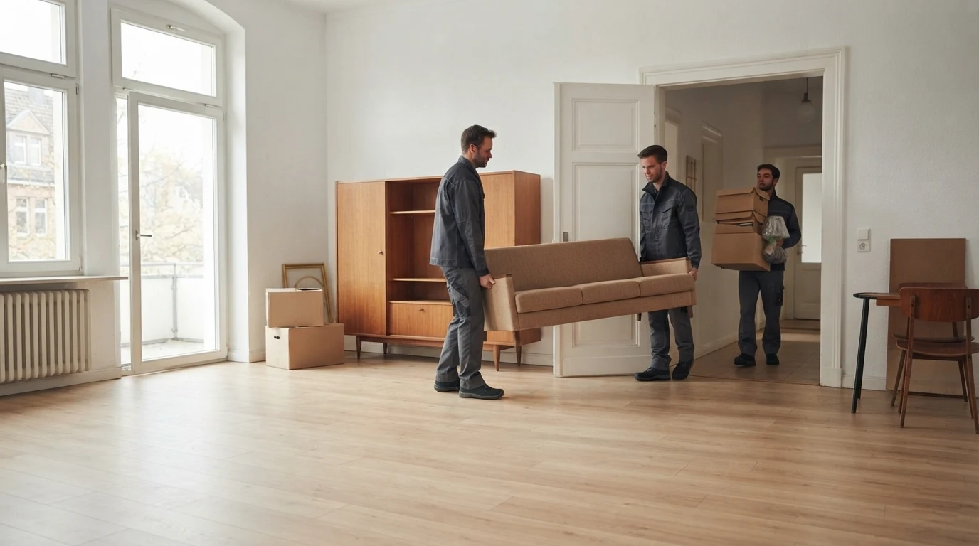 Wohnungsauflösung und Umzug